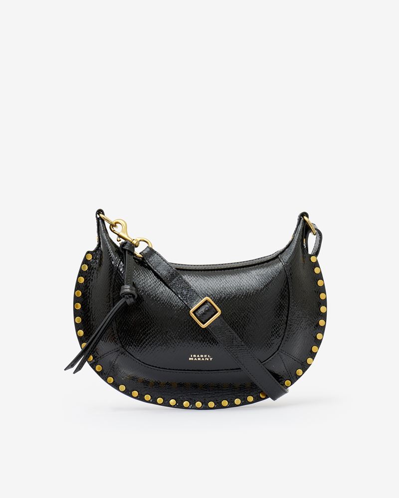 OSKAN MOON LEATHER SHOULDER BAG